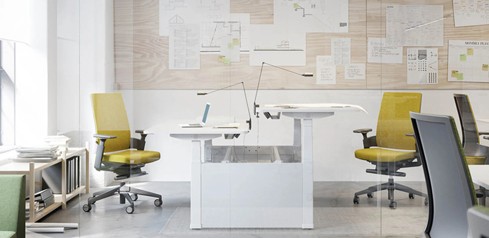 Mesa mobiliario oficina Skala