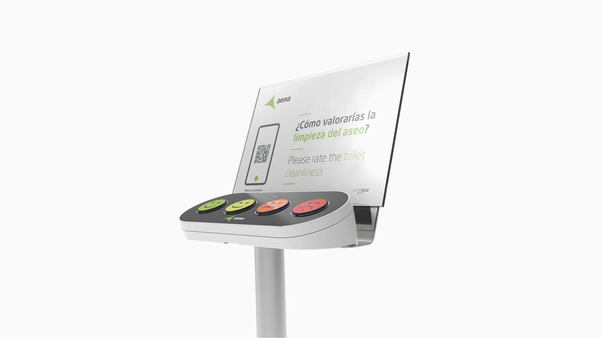 Smiley Terminal | Dispositivo físico recopilación feedback